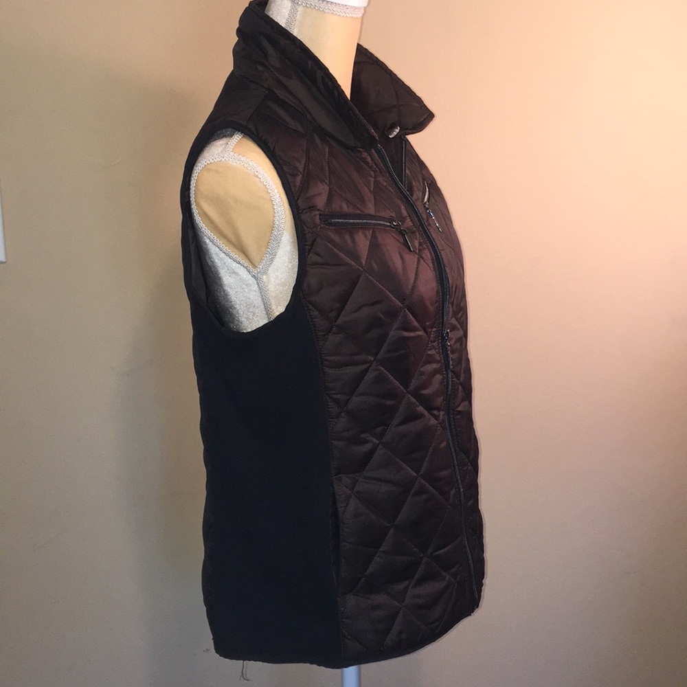 Casual Identity Faux Fur Collar Vest - Picture 4 of 8